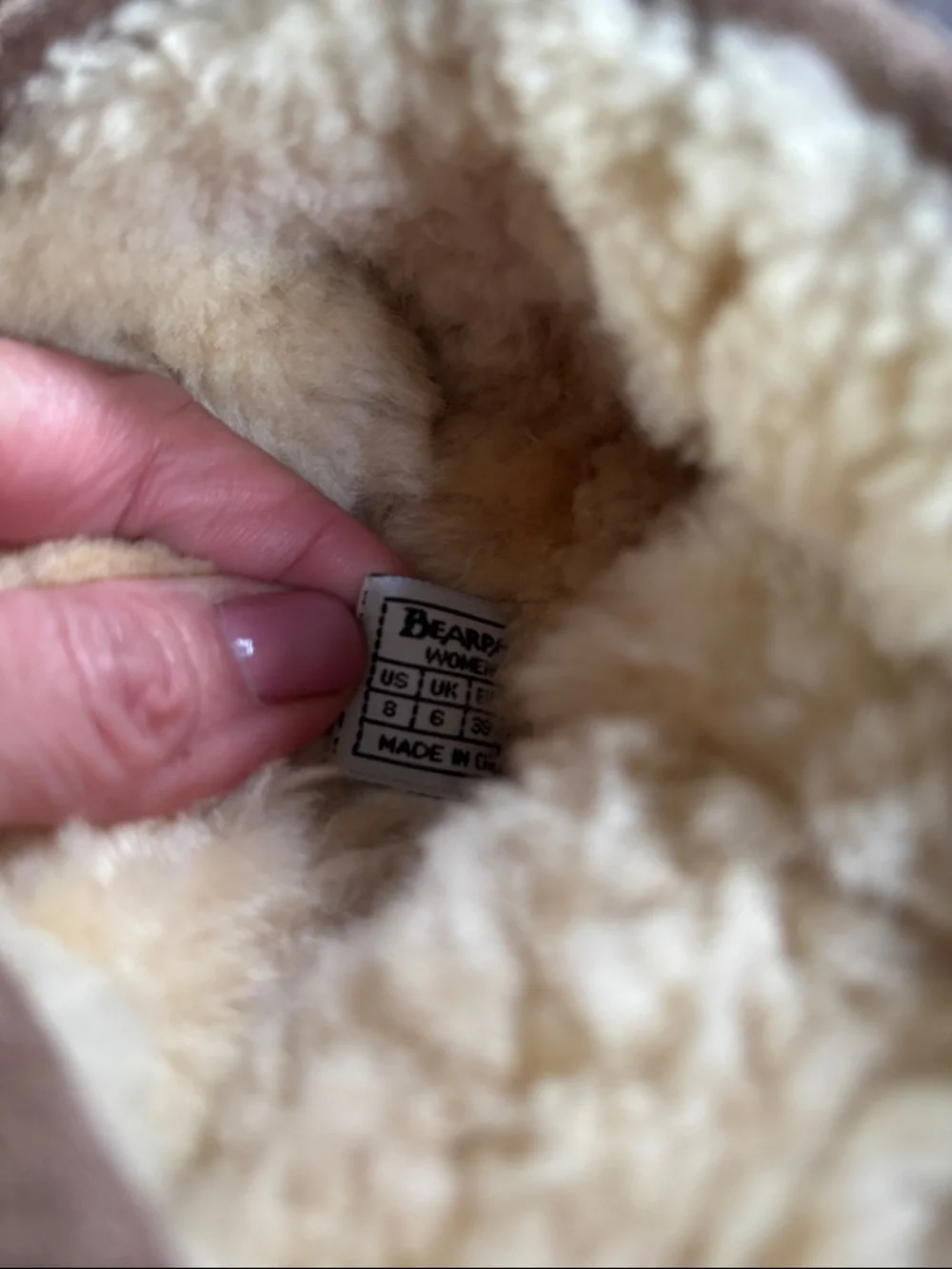BearPaw Plush Shearling-Lined Boots - Cream - Picture 4 of 12